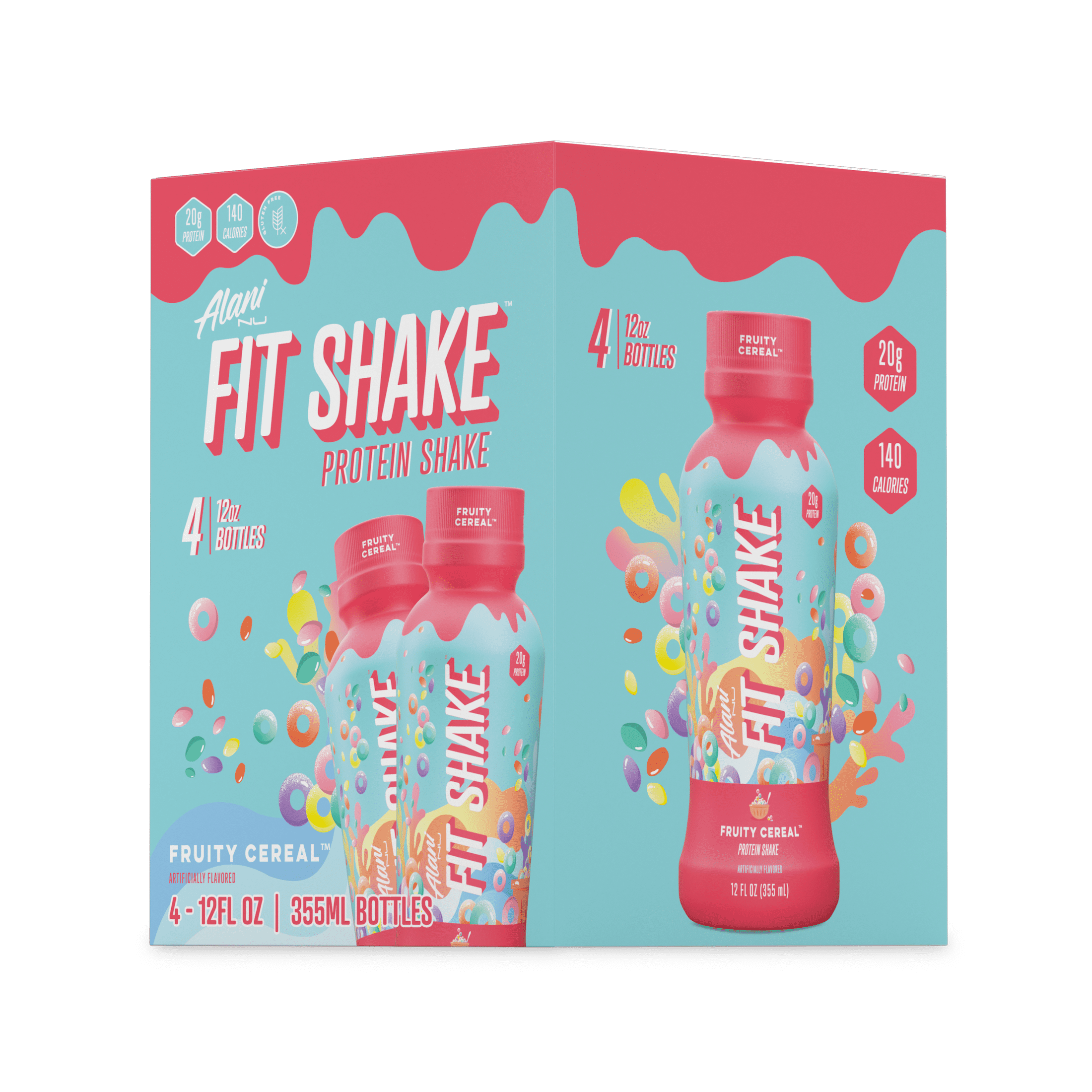 Supplement King Regina Victoria Ave - NEW! Alani Nu Fit Shake! 💜 These  ready-to-drink shakes are 140 cals and 20g of protein! We currently have  the Fruity Cereal 🥣 and Munchies 🥨