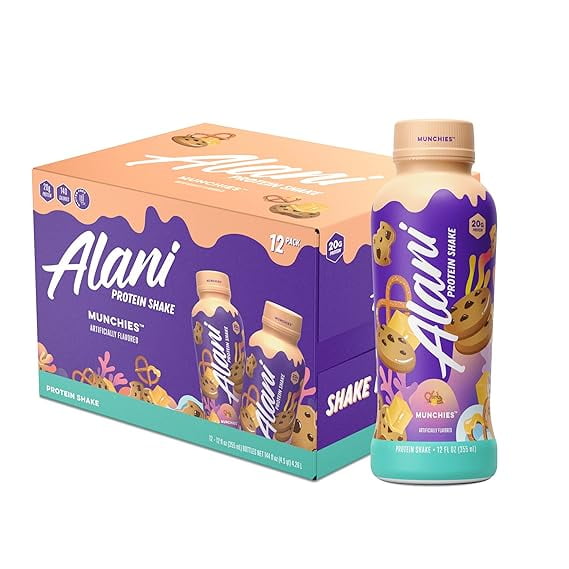 Alani Nu, 12Pack, GlutenFree Protein Shake, 20g Pro, 140Cal