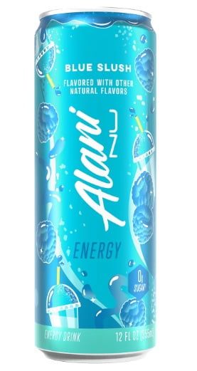 Alani Nu Sugar Free Energy Drink, Blue Slush, 12 fl oz, Can, 200mg Caffeine - 1 Can