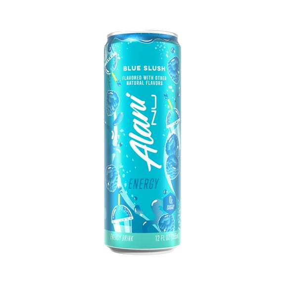 Alani Nu, Blue Slush, 12 fl oz, Single Can