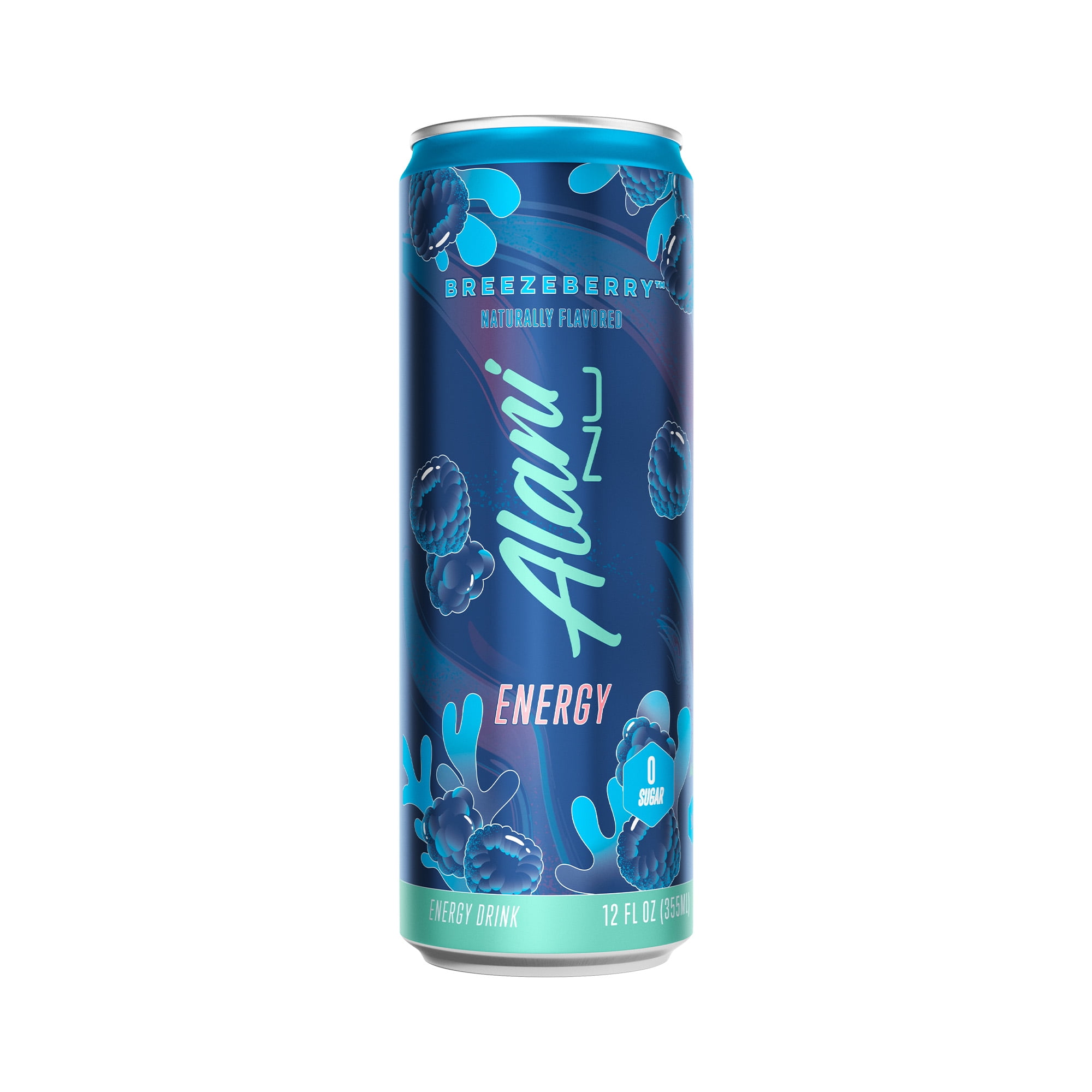 Alani Nu Sugar Free Energy Drink, Breezeberry, 12 fl oz, Can, 200mg Caffeine