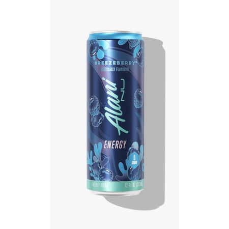 Alani Nu Sugar-Free Energy Drink, Breezeberry, 12 fl oz Can (Single Can)