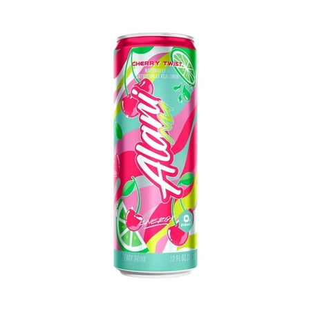 Alani Nu Sugar Free Energy Drink – Cherry Twist – 12 fl oz (6 Pack)