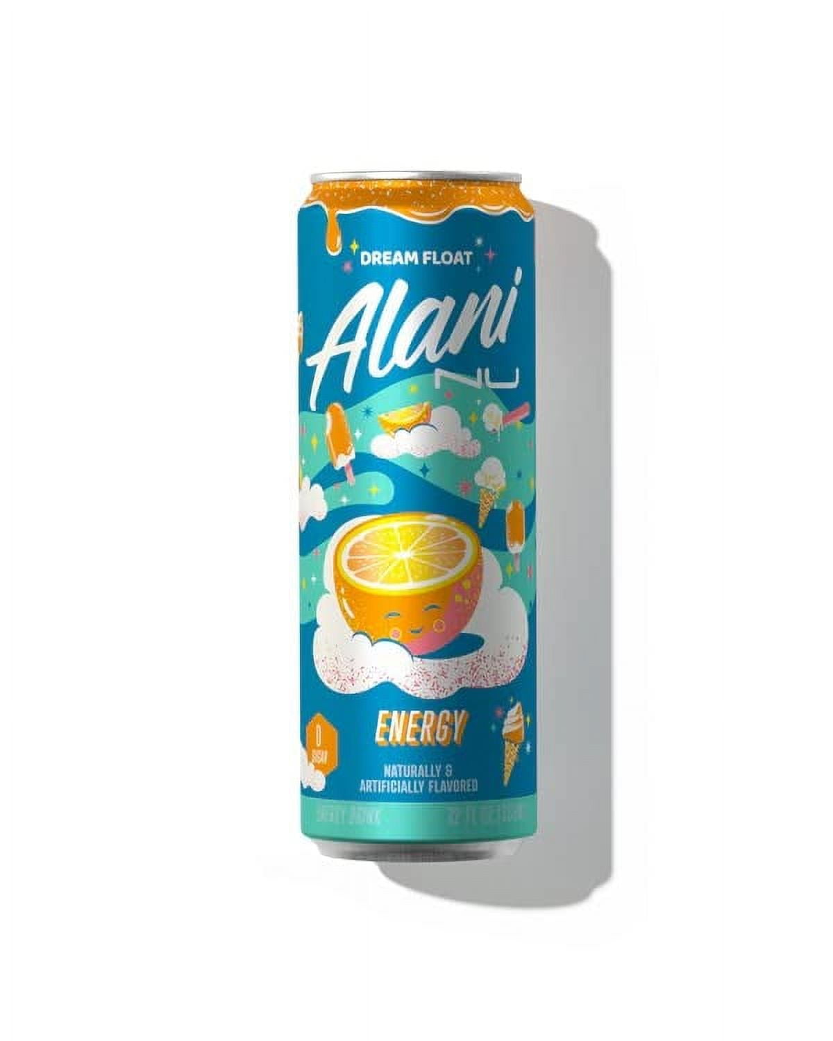 Alani Nu SugarFree Energy Drink, PreWorkout Performance, Dream Float
