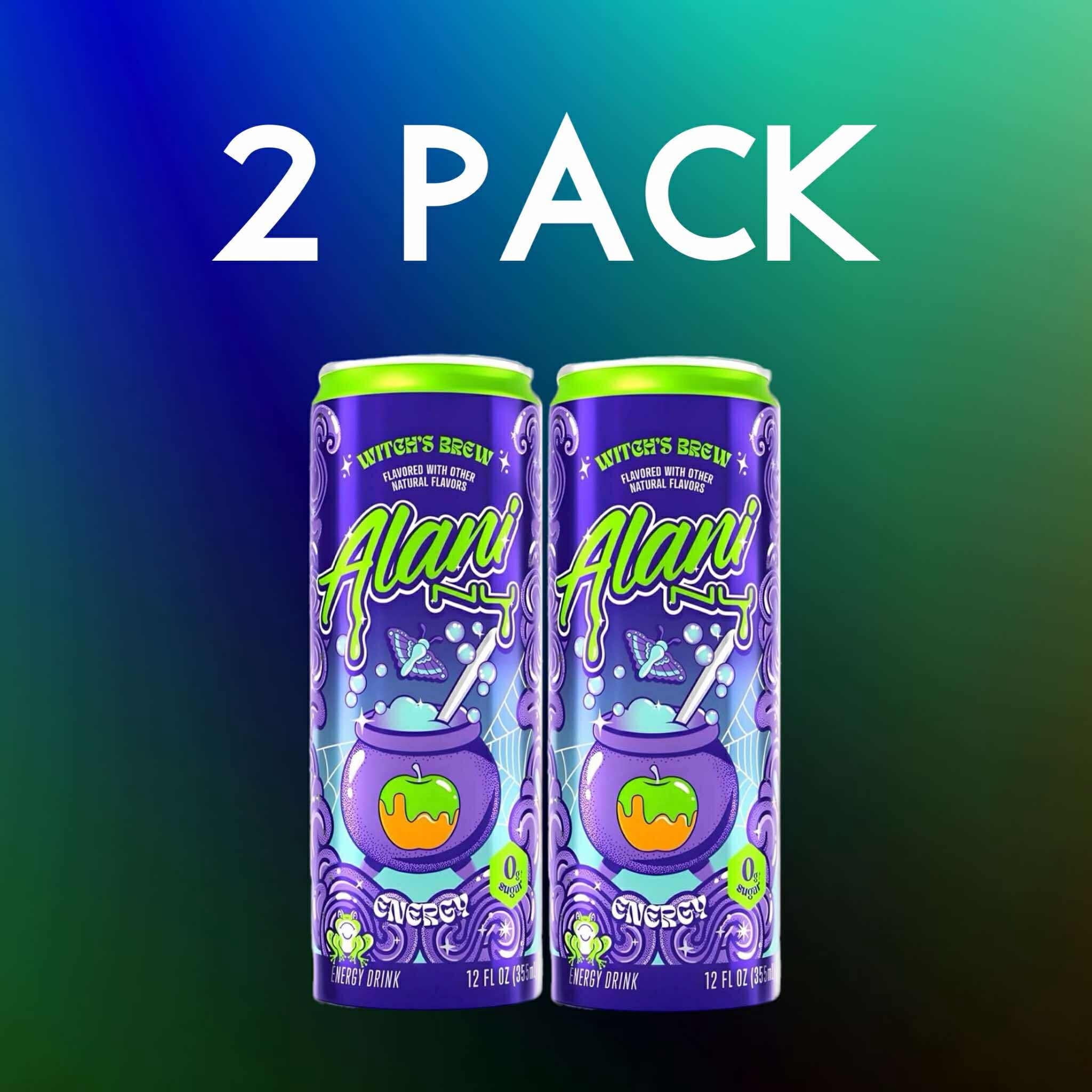 Alani Nu Sugar-Free Energy Drink, Witch's Brew 12 fl oz (2pk)
