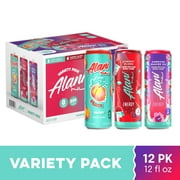 Alani Nu Sugar Free Energy Drink, Variety Pack, Cherry Slush, Juicy Peach, Hawaiian Shaved Ice, 12 fl oz, 12 Pack, Cans, 200mg Caffeine price history and forecast - Alani Nu