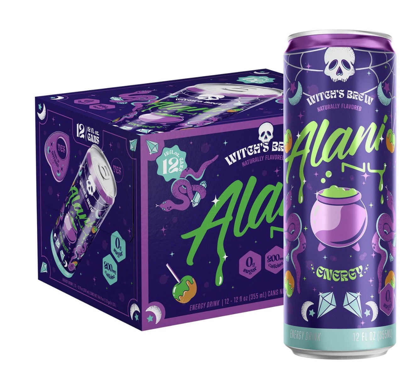 Alani Witch's Brew Energy Drink 12 Pack 12 fl oz