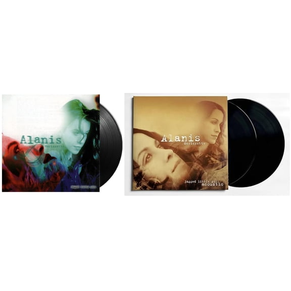 Alanis Morissette - Classic 2 Vinyl Record Album Set - Jagged Little Pill 180g Vinyl & Jagged Little Pill Acoustic 180g (Import) Vinyl