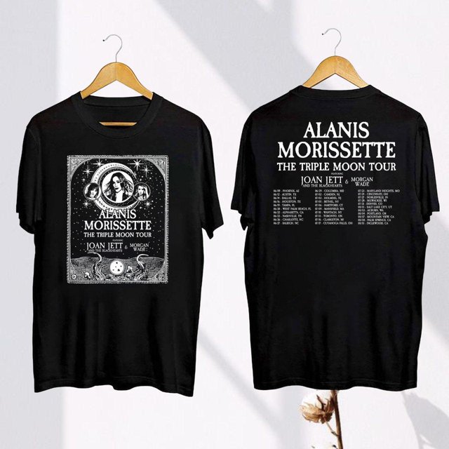 Alanis Morissette The Triple Moon Tour 2024 T Shirt, Alanis Morissette