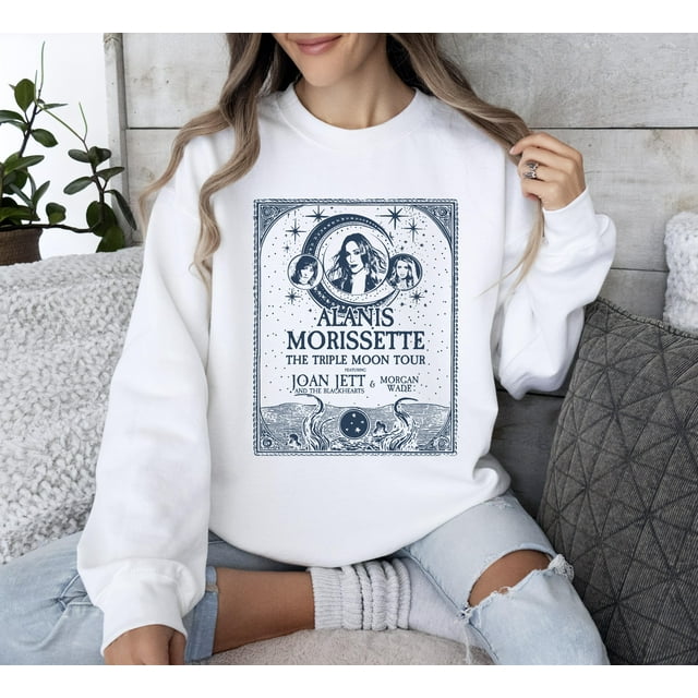Alanis Morissette The Triple Moon Tour 2024 Unisex SweatShirt
