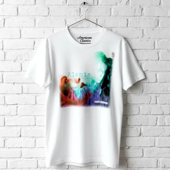 Alanis Morissette - You Learn Sketch - American Classics Adult Short Sleeve T-Shirt
