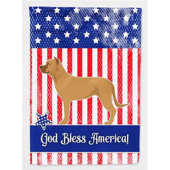 Alano Espanol Spanish Bulldog American Canvas House Flag - Multicolor - 28 x 0.01 x 40 in.