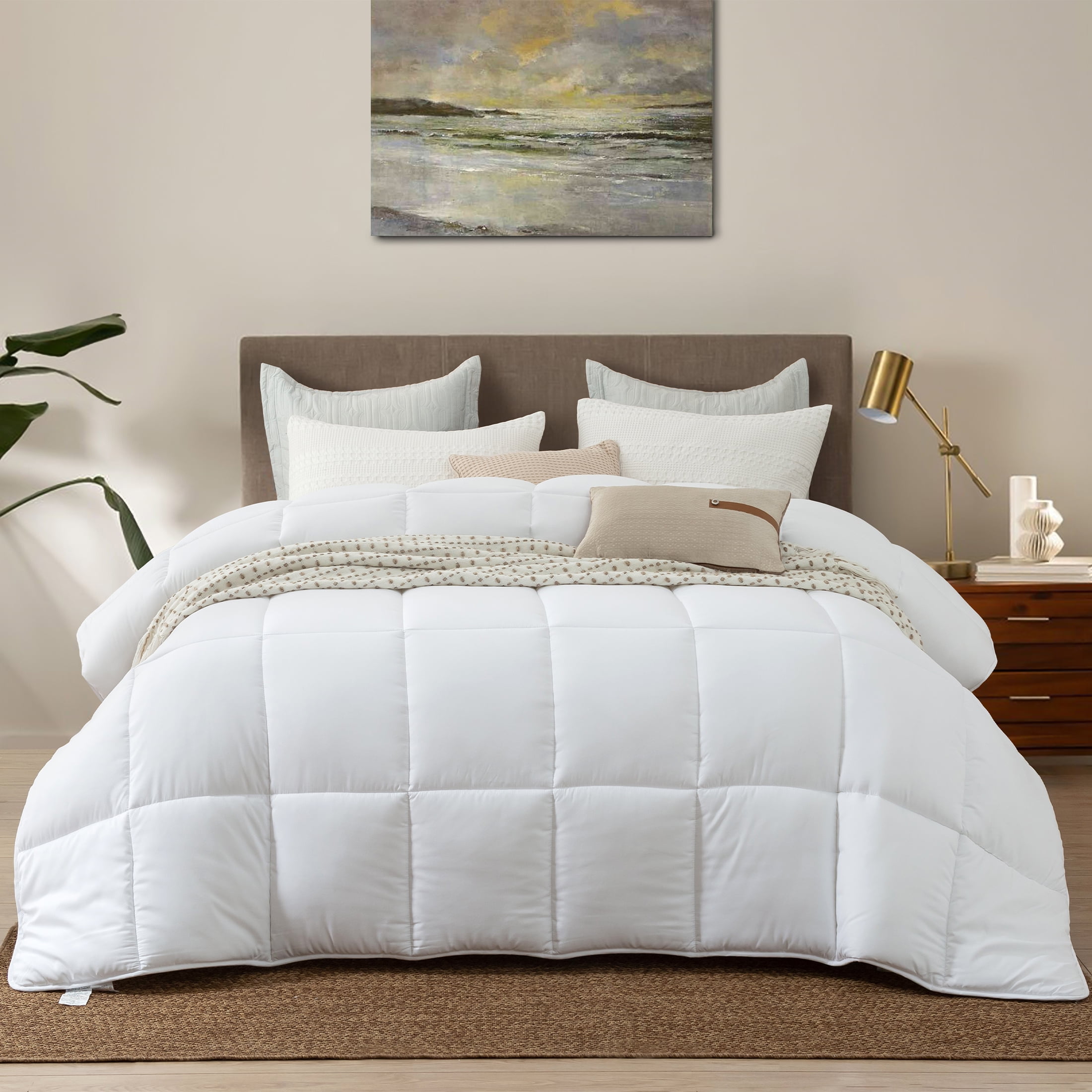Alanzimo Down Alternative California King Size Comforter Duvet inserts ...