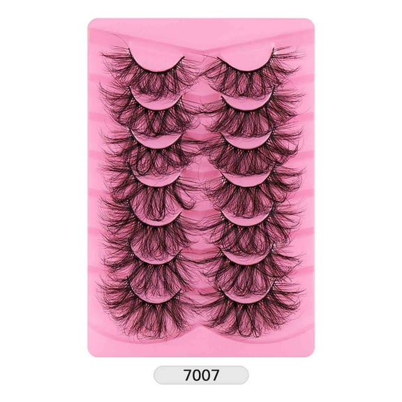 Alaparte,3D Silk Fiber Volume Lashes | Latex-Free Bold Curl for Sensitive Eyes | Full Volume False Lashes for a Fluffy, and Curled Lash Line| 7-Pair Reusable Lash Set