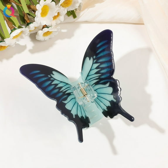 Alaparte,Accessories Hair Clip Acrylic Grabs Clip Creatives Flower Basket Butterflys Hair Clip,Beauty Products For Women