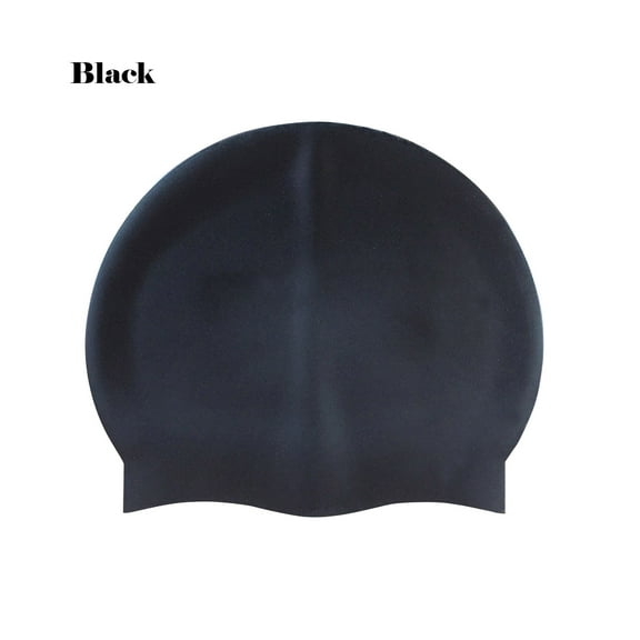 Alaparte Adult Pure Ear Protection Swimming Caps Black