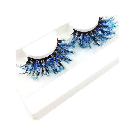 Alaparte,Glow-in-the-Dark Neon Lashes for Special Events & Nighttime Glamour | Hypoallergenic Latex-Free Design | Reusable 3D Colored Lashes for Parties & Festivals
