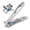 thumbnail image 1 of Alaparte Heavy-Duty Nail Clippers - Designed for Thick and Gray Toenails with Large Opening for Easy Trimming - Stainless Steel, 1 of 4