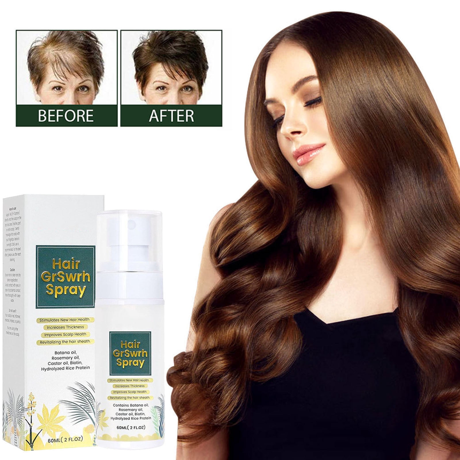 Alaparte,Natural Oil Spray Serum Biotin Caffeine Scalp Care For Women