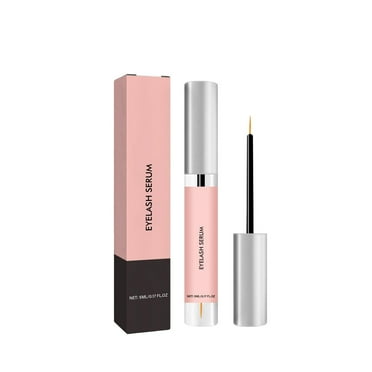 Alaparte Vegan Eyelash Serum with Biotin & Castor Oil - Conditioning Formula for Fuller Lashes, Natural Nourishment & Curl Support, Fragrance Free, 0.17oz