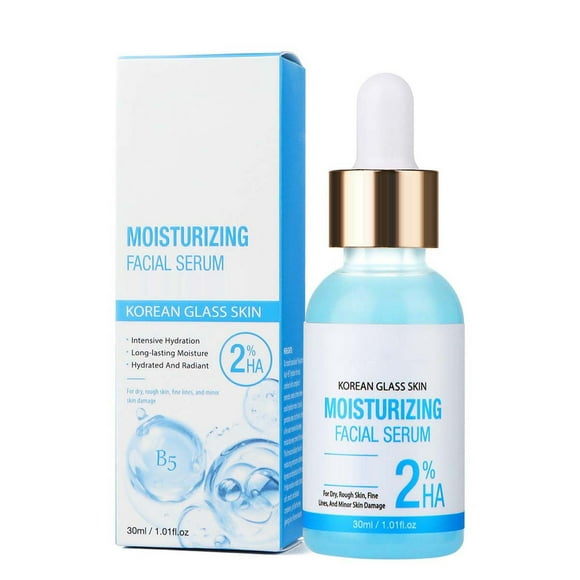 Alaparte Vitamin B5 Moisturizing Serum - Brightens and Rejuvenates Skin with Deep Hydration for All Skin Types - Lightweight and Fast-Absorbing - 1 fl Oz