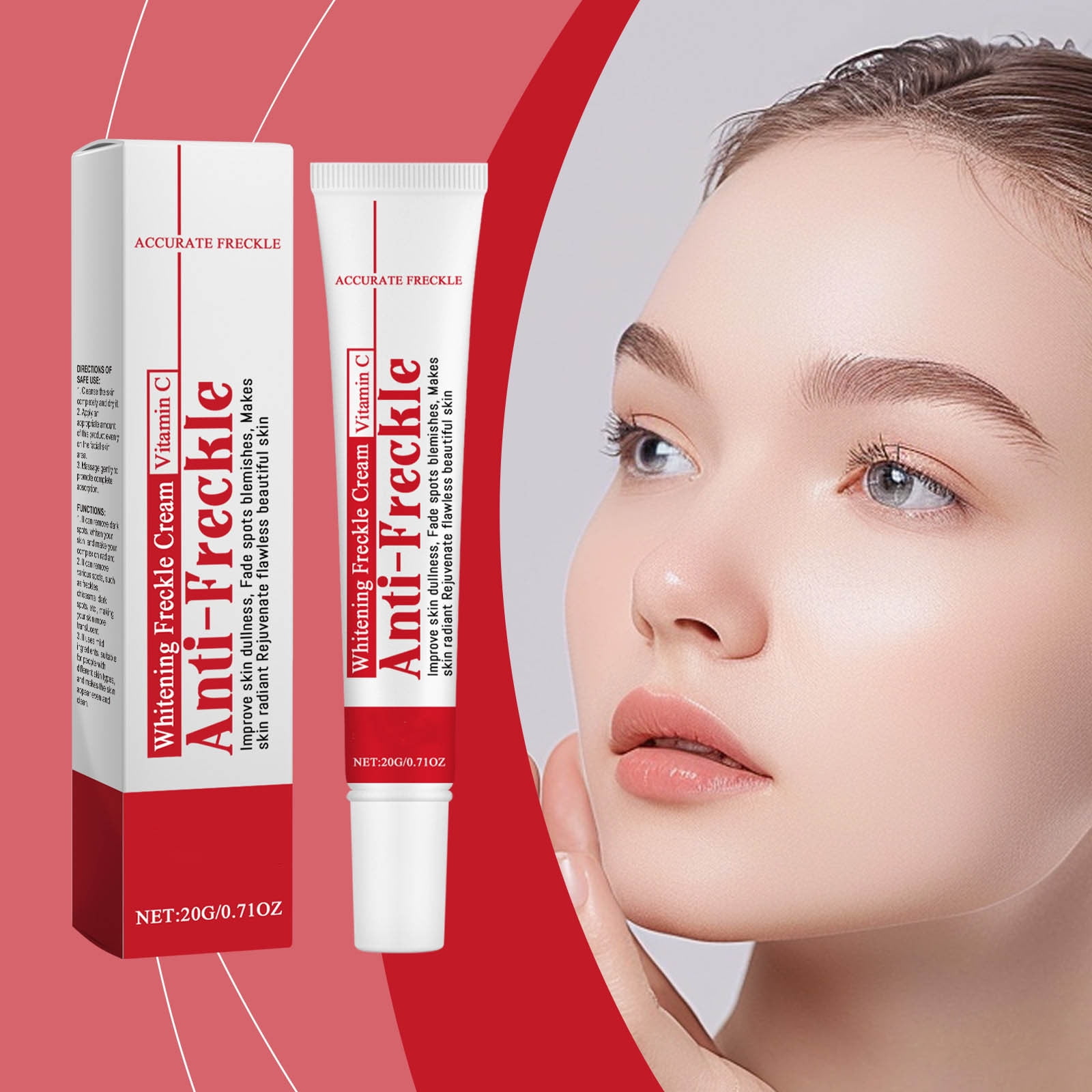 Advanced Science Dark Spot Brightener Vitamin C Licorice Root Alaparte Vitamin C Brightening Cream with Niacinamide & Licorice Root