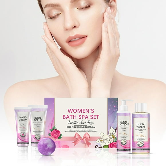 Alaparte Women's Fragrance Bath Set – 270ml, Relaxing Spa Gift Basket for Mom and Wife