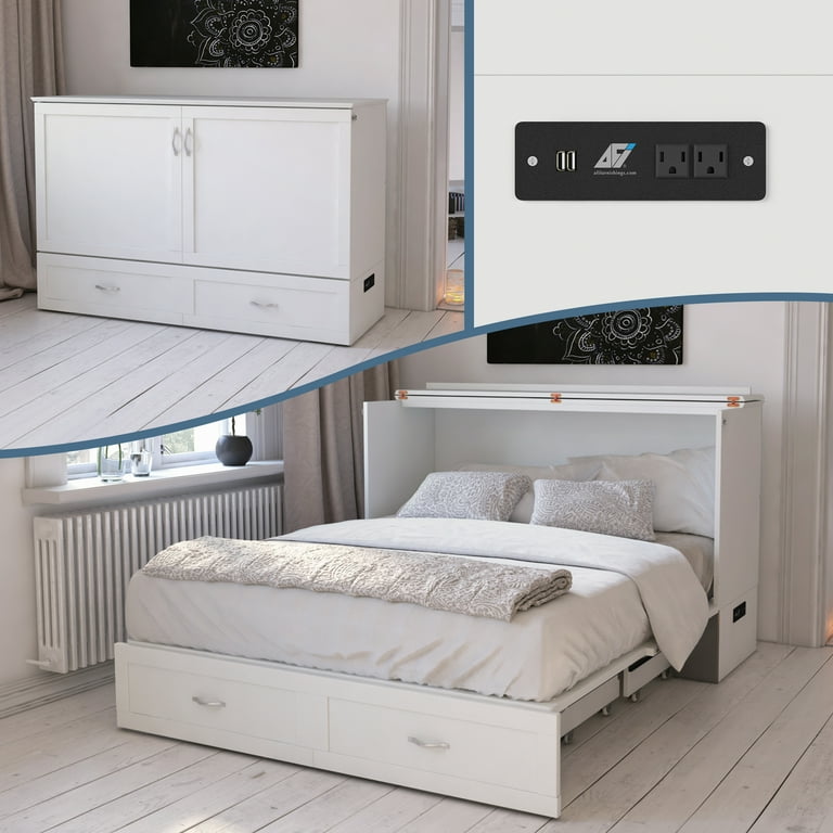 Murphy bed dresser style discount