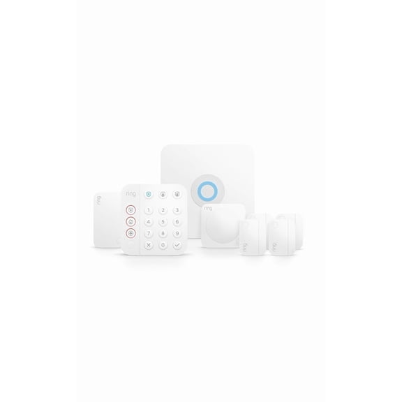Alarm 8-Piece Kit (newest model), Home or business security system with optional 24/7 professional monito