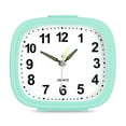 thumbnail image 1 of Alarm Clock, AMIR Silent Non Ticking Alarm Clock with Snooze & Night Light Alarm Clock for Kids Elderly Bedroom Bedside Office Gift Green, 1 of 10