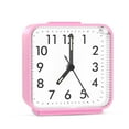 thumbnail image 1 of Alarm Clock, AMIR Silent Non Ticking Clock with Snooze & Light Loud Alarm Clock for Kids Elderly Heavy Sleepers Bedroom Bedside Pink, 1 of 10