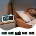 thumbnail image 1 of Alarm Clock Alsrm Clock Digital Electronic Clock LCD Color Sceen Display Visual Alarm Clock Timer 12/24H Switching Countdown, 1 of 6