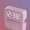 thumbnail image 1 of Alarm Clock Alsrm Clock Wireless Bluetooth Speaker - Mini Mirror Remote-Controlled Alarm Clock Smart Speaker Enjoy Tunes Anytime, 1 of 5