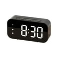 thumbnail image 1 of Alarm Clock for Bedroom, Electric Bedside Desk Clock, LED Alarm Clock with Big Numbers Mirror Display, Sound-Activated Night Light, and Temperature Sensor for Deep Sleepers, 1 of 6