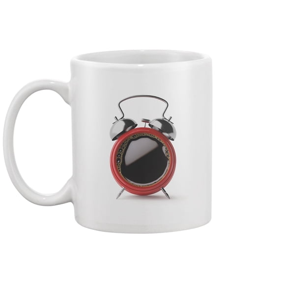 Alarm Clock Coffee Mug -Image by Shutterstock