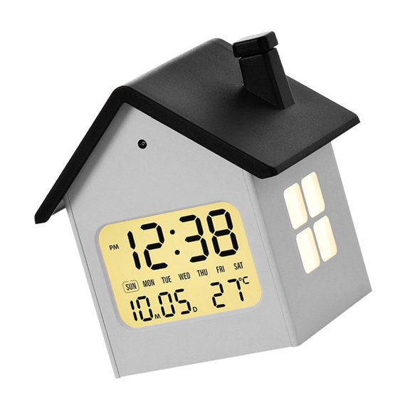 Alarm Clock For Bedrooms Modern Design Precise Movement Noiseless Home Decoration