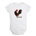 thumbnail image 1 of Alarm Clock Funny Rompers For Babies, Animal Cock Pattern Cute Jumpsuit, Newborn Baby Unisex Bodysuits, Infant Jumpsuits, Toddler 0-24 Months Kids One-Piece Oufits, 1 of 5