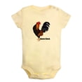 thumbnail image 1 of Alarm Clock Funny Rompers For Babies, Animal Cock Pattern Cute Jumpsuit, Newborn Baby Unisex Bodysuits, Infant Jumpsuits, Toddler 0-24 Months Kids One-Piece Oufits, 1 of 5