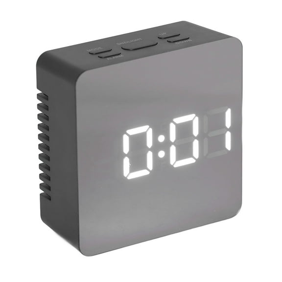 Alarm Clock, Ultra Silence Mirror Clock Digital For Living Room For Office