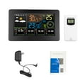 thumbnail image 1 of Alarm Clock Weather Station with APP Control Smart Weather Clock Temperature Humidity Electronic Digital Table Clock ,Security, 1 of 8