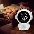thumbnail image 1 of Alarm Clocks for Bedrooms, InsCrazy Cub Electronic Alarm Clock Featuring Adjustable and Real- Indoor Temperature Monitoring for Added Convenience and Birthday Gifts, 1 of 8