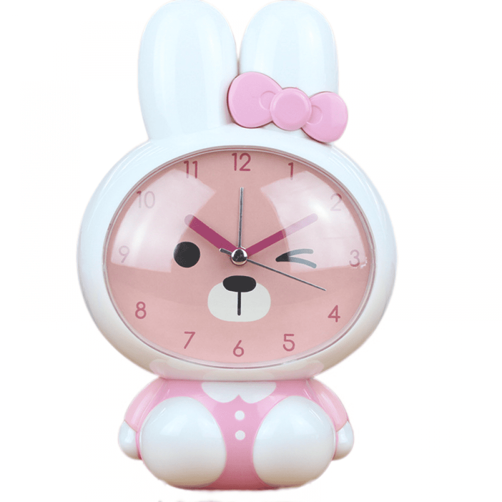 Alarm Clocks For Bedrooms, Cartoon Alarm Clock Rabbit Alarm Clock Night ...