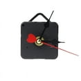 Alarm Clocks For Bedrooms Red Heart Hands DIY Quartz Wall Clock