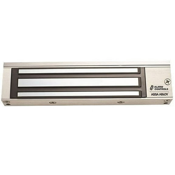 Alarm Controls 320S Single Magnetic Lock, 300lbs., Clear Anodized