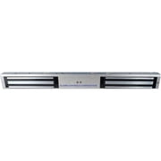 Alarm Controls 600DLB Double Magnetic Lock with LED Status Indicator, Bond Sensor and Door Status Sensor, Clear Anodized