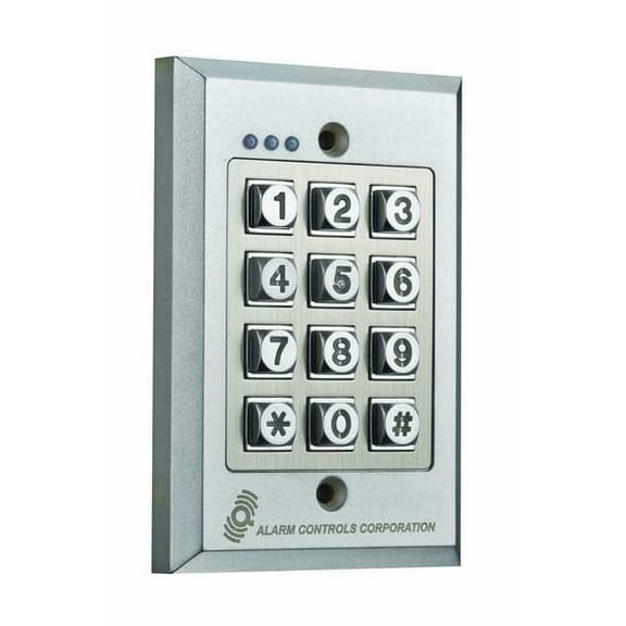 Alarm Controls Access Control Keypad,4-3/4in H x 2in D KP-200