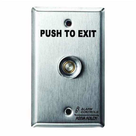 Alarm Controls Exit Delay Timer,Push to Exit Button,SS TS-16
