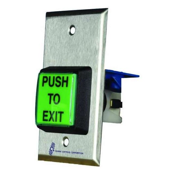 Alarm Controls Push Button,5 in. H,w/SPDT Switch TS-2T