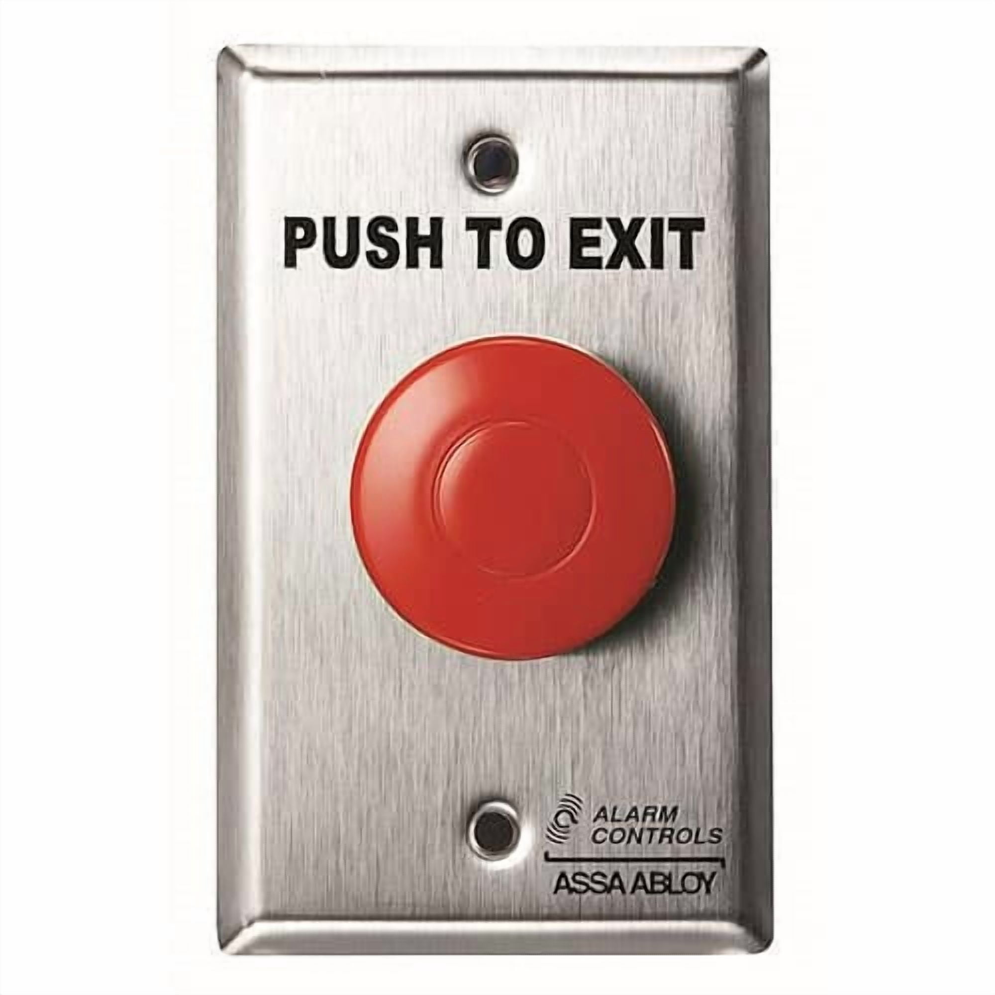 Alarm Controls TS-14R Request to Exit Button with Pneumatic Timer, 1-1/ ...