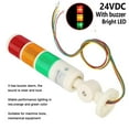 Alarm Lamp Light Industrial LED Signal Tower Buzzer Foldable DC 24V
